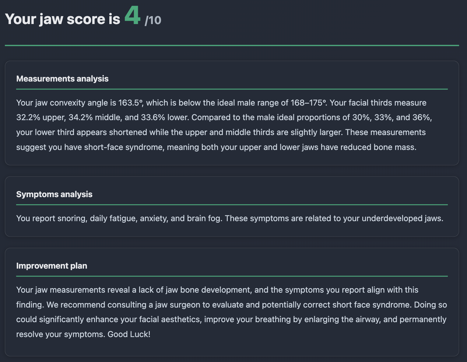 Benefit illustration 1